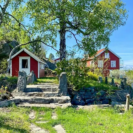 Historic Captain's House In Kragero Archipelago Feriehus Stabbestad